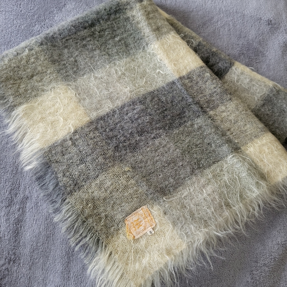 Hudsons bay mohair throw